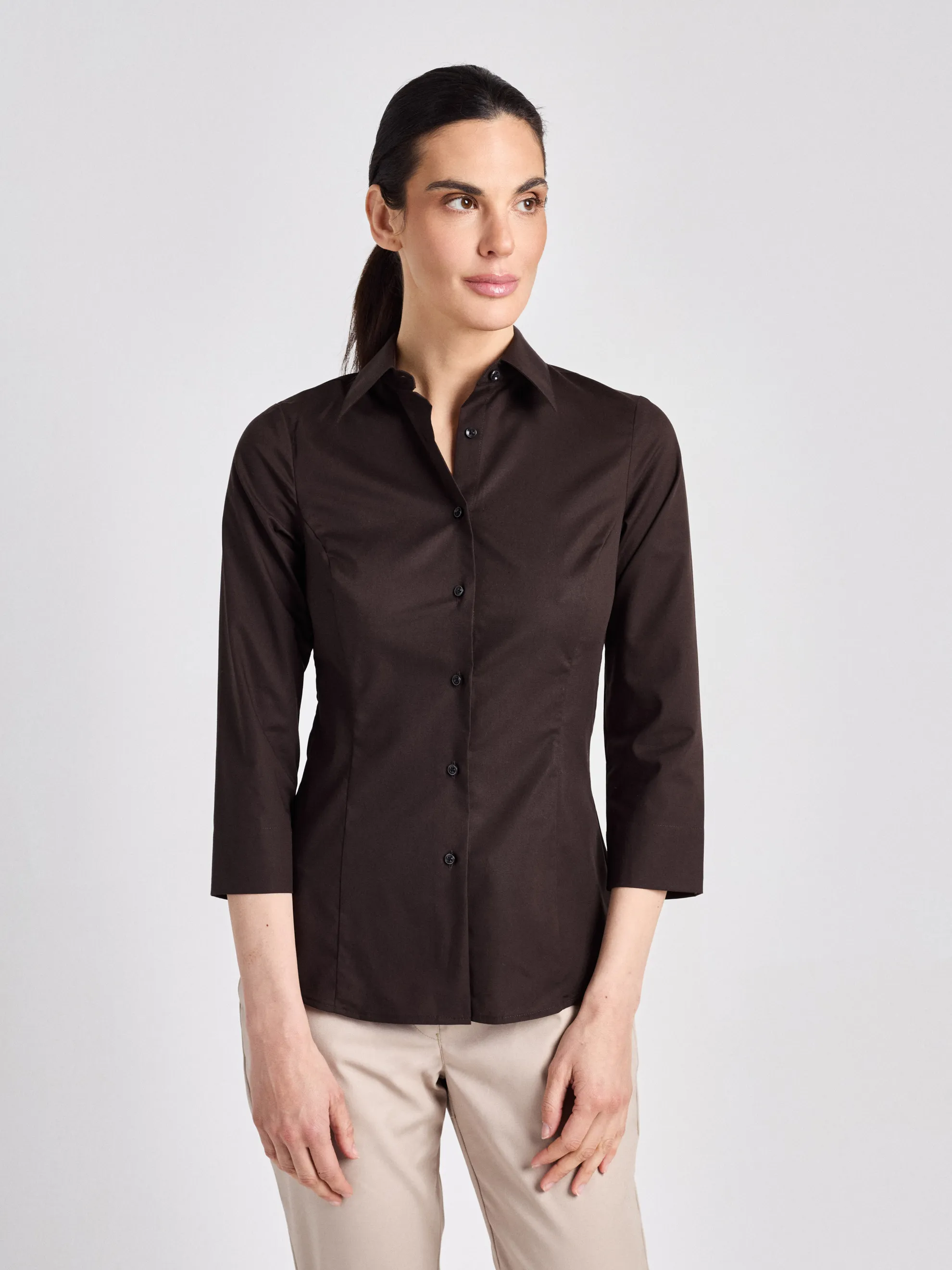 Ferrara Lady - Bluse - chocolate